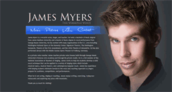 Desktop Screenshot of jamesmyersvoice.com